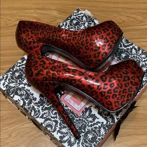 ‼️👠 SEXY Leopard BORDELLO Heels ‼️